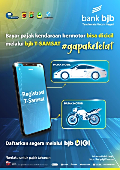 Bjb T-Samsat, Solusi Bayar Pajak Kendaraan, Tanpa Lupa Dan Antrean ...